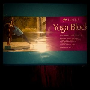Brand New yoga 1 yoga block